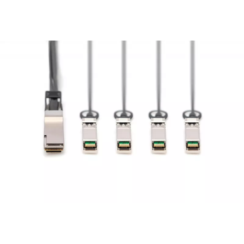 Digitus 40G QSFP+ į 4xSFP+ tiesioginis prijungimo kabelis 3m