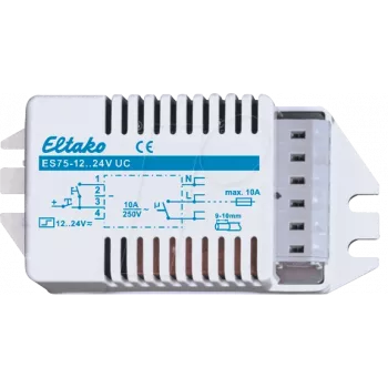 Eltako ES75-12..24V UC Impulsinė relė (V)1S Šviestuvai n.potencialf.10A 60100055 1