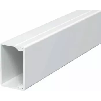 Sieninis ir lubinis kabelių kanalas WDK 25040 25x40 gryna balta (6191061)