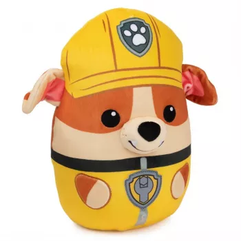 PAW Patrol Rubble Squish Plush minkštas žaislas, 30 cm