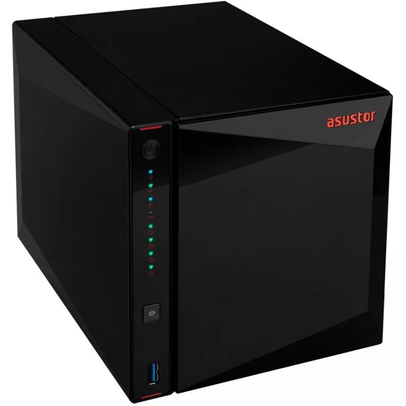 ASUSTOR Nimbustor 4 AS5304T NAS serveris su 4 skyriais (90-AS5304T00-MD30)