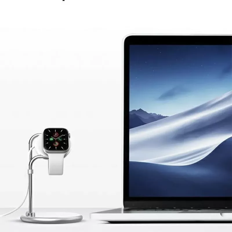 Pristatymo stovas Apple Watch SAW-300 indukcinis sidabrinis