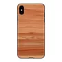 Apsauginis dėklas iPhone XS Max man and wood – Cappuccino juoda