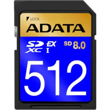 ADATA SDXC Premier Extreme SD8.0 512 GB – SD Express, UHS-I U3, 10 klasė, V30