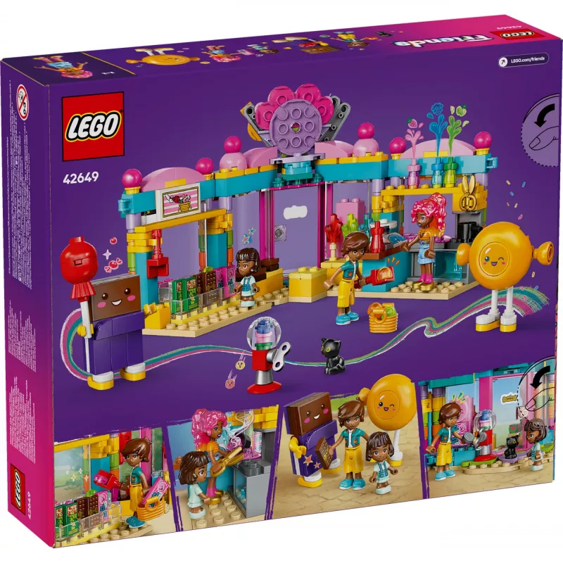 LEGO FRIENDS 42649 Heartlake City saldainių parduotuvė