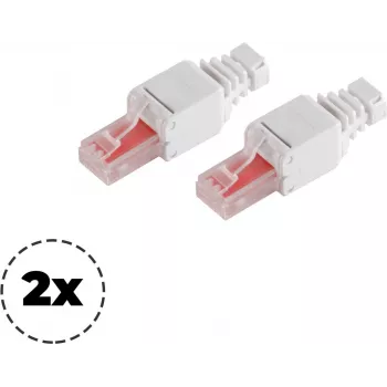 Kištukinis RJ45 jungtis ShiverPeaks 75011-2 Cat.6 be įrankių