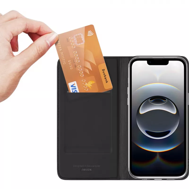 nevox Vario Series Bookcase dėklas iPhone SE 2025 juodas (2495)
