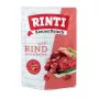 Šlapias šunų ėdalas RINTI Kennerfleisch Beef 400 g – vieno baltymo jautiena, pilnavertis suaugusiems šunims