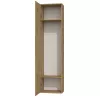 Spinta Top e Shop DUO SZAFKA ARTISAN – ąžuolinis rėmas, 2 lentynos, 1 durys, 500×350×1800 mm