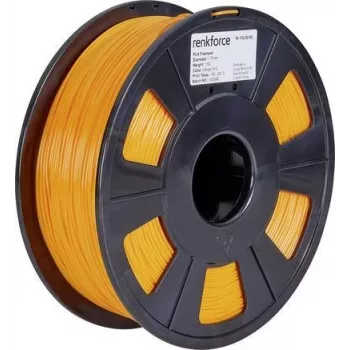 Renkforce RF-4511208 3D spausdinimo medžiaga – polilaktinė rūgštis (PLA) Oranžinė 1 kg