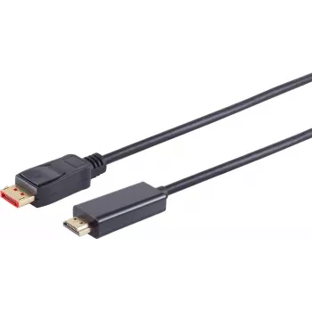 Vaizdo kabelio adapteris S/CONN 10-71025 1m DisplayPort į HDMI