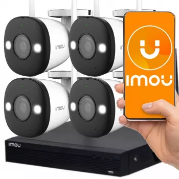Apsaugos kamerų rinkinys IMOU NVR1104HSW-S2 4-F22FE Wi-Fi