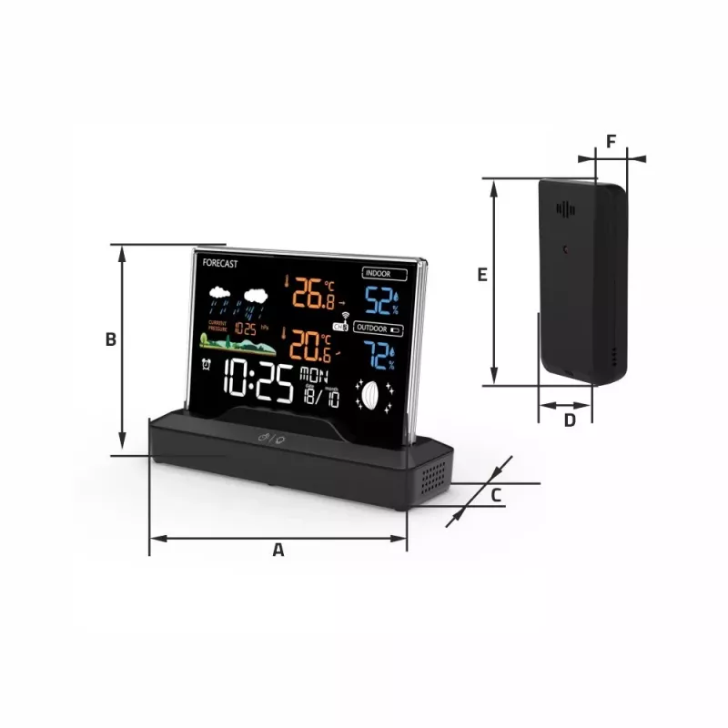 Ausinės virš galvos MANTA MTO100B Windy Black – laidinės, triukšmą slopinančios