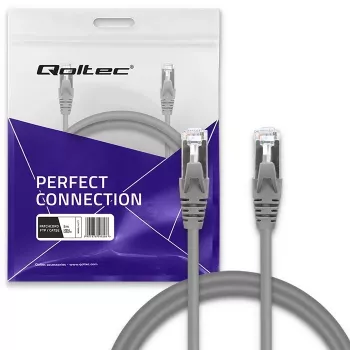 Patchcord laidas QOLTEC 54529 2xRJ45 CAT5e 5m Juodas