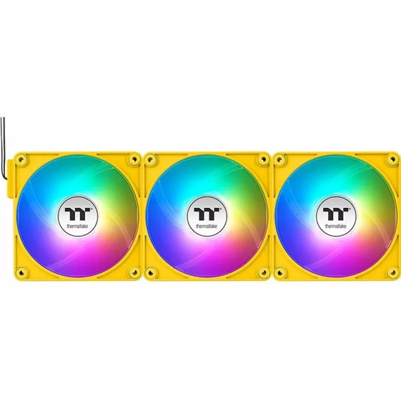 Thermaltake CT140 EX Reverse ARGB 140mm 3 rinkinys Geltona