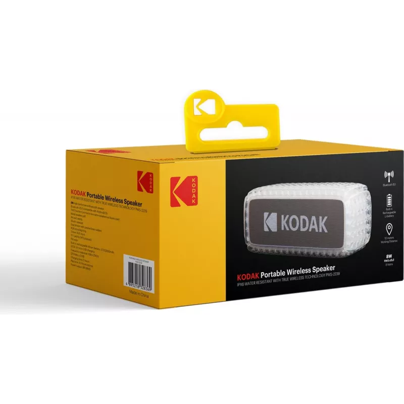 Nešiojamas garsiakalbis Kodak PWS-2239, juodas