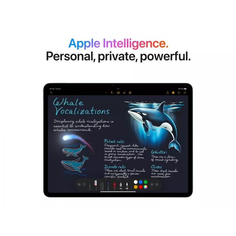 Apple iPad Air 13 colių Wi-Fi + Cellular 128GB – Violetinė