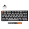 Keychron K2 Max belaidė mechaninė klaviatūra RF QWERTY anglų juoda pilka 75%