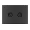 Lanberg sieninis montažinis spintos stovas 19'' 15U 600x450mm juodas (stiklinės durys)