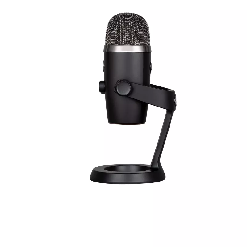 Logitech Yeti Nano, stalinis mikrofonas, 20–20000 Hz, 0,5 %, 24 bitai, 48 kHz, 4,5 mV/Pa