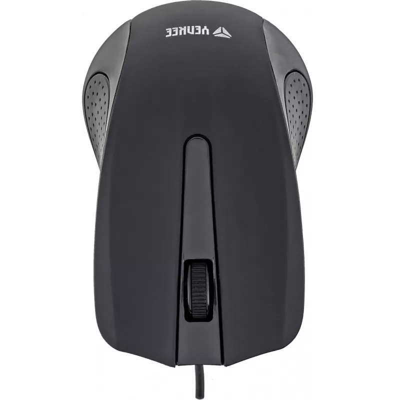 Yenkee YMS 1015BK SUVA USB laidinė pelė, 3 mygtukai, guminis paviršius, 1000DPI