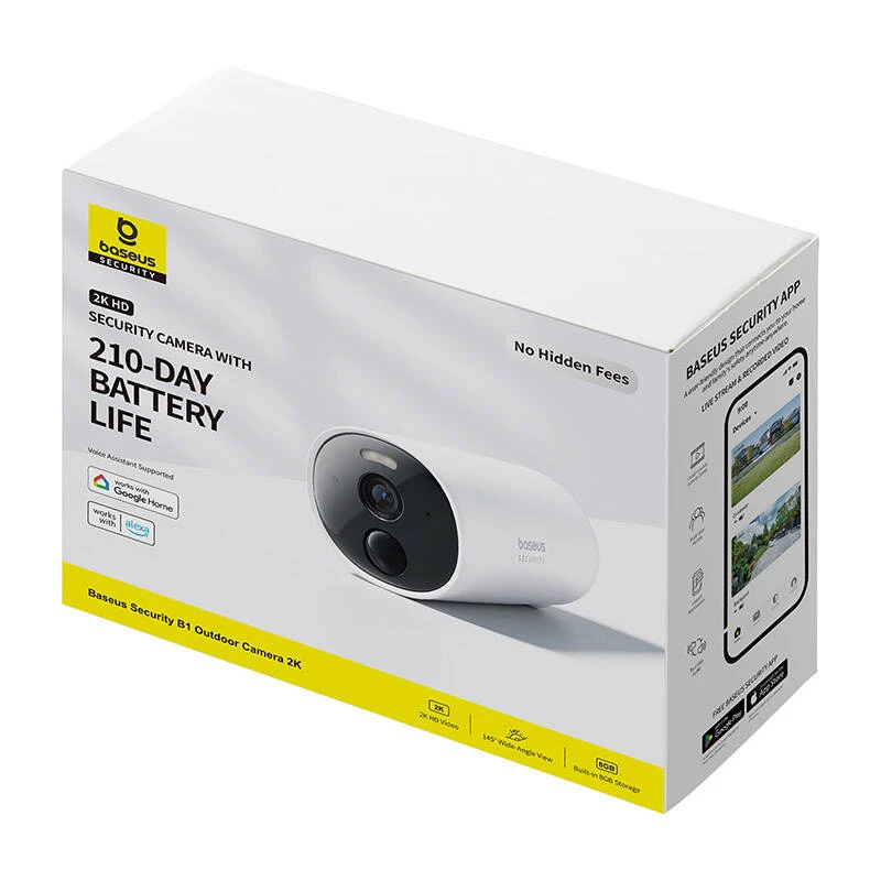 Baseus Outdoor Camera Security B1 2K lauko stebėjimo kamera