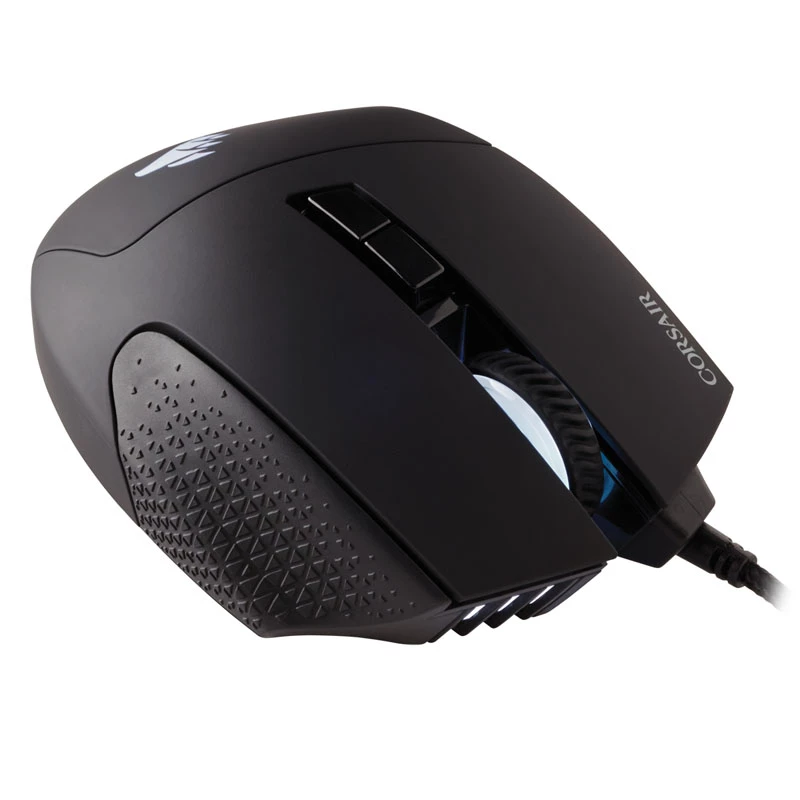 Corsair žaidimų pelė Scimitar RGB Elite optinė laidinė 17 klavišų 18000 dpi juoda