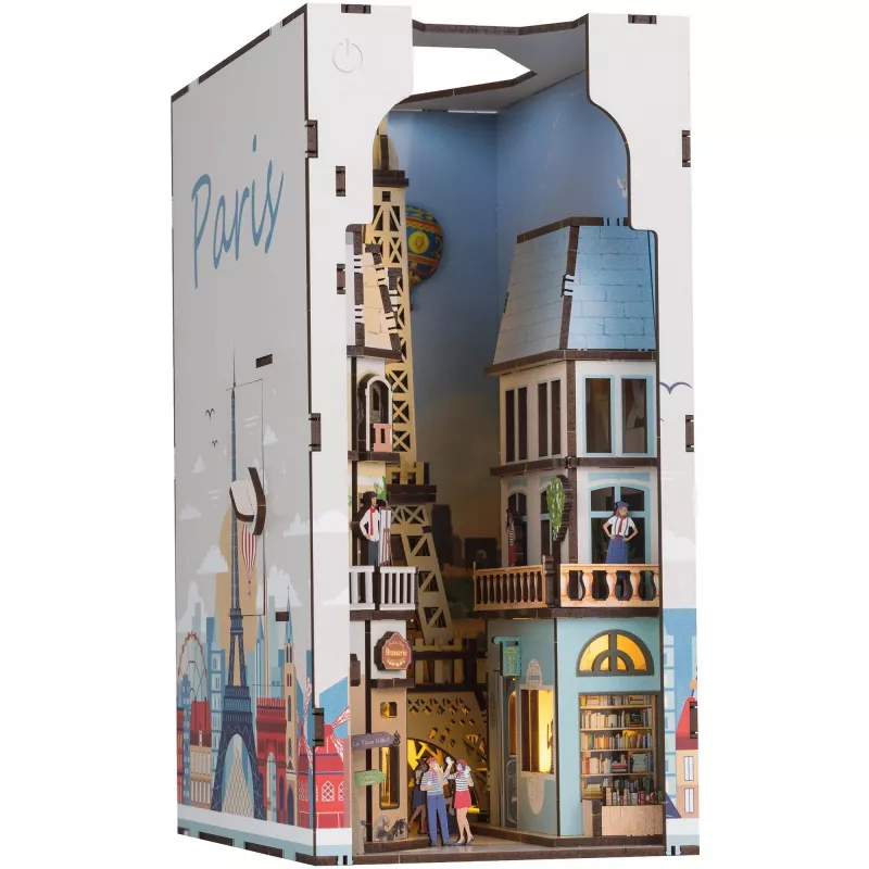 REVELL Tiny Adventures „Paryžius“ – miniatiūrinis popierinis laivo modelis, kūrybinis hobis
