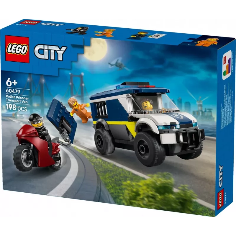 LEGO CITY 60479 Policijos kalinių pervežimo furgonas