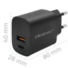 Maitinimo adapteris QOLTEC 52377 GaN 30W 5–20V nešiojamiems įrenginiams