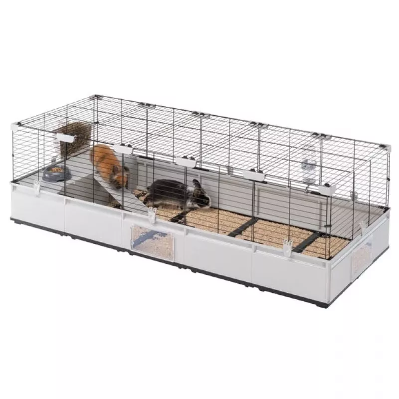 FERPLAST Modular 4 – narvas triušiui ir jūrų kiaulytei – 179 x 72 x 56 cm