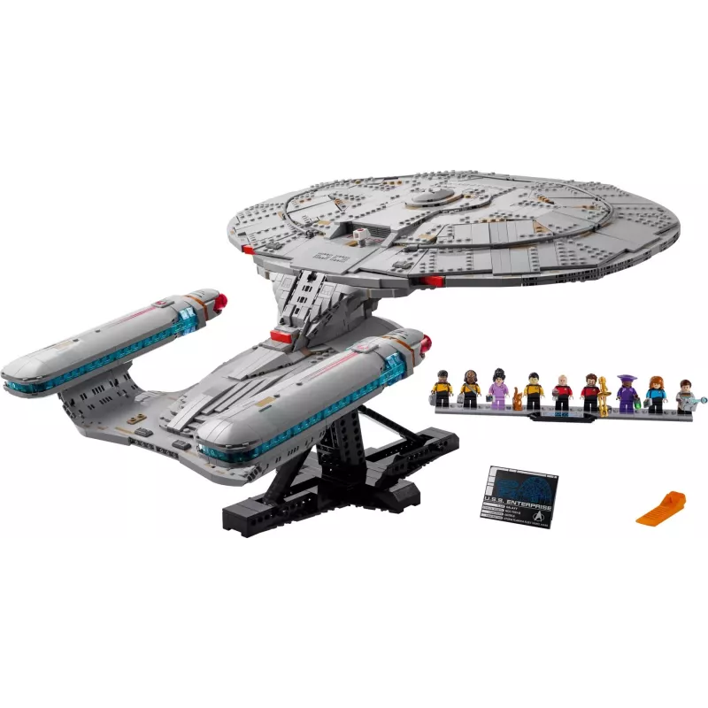 LEGO ICONS 10356 Žvaigždžių kelias: ir S.S. Enterprise NCC-1701-D