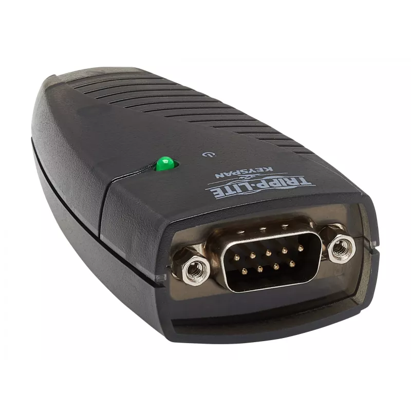 Tripp Lite USA-19HS Keyspan USB į Serial adapteris – USB-A kištukas į DB9 RS232 kištuką – 0,91 m – TAA