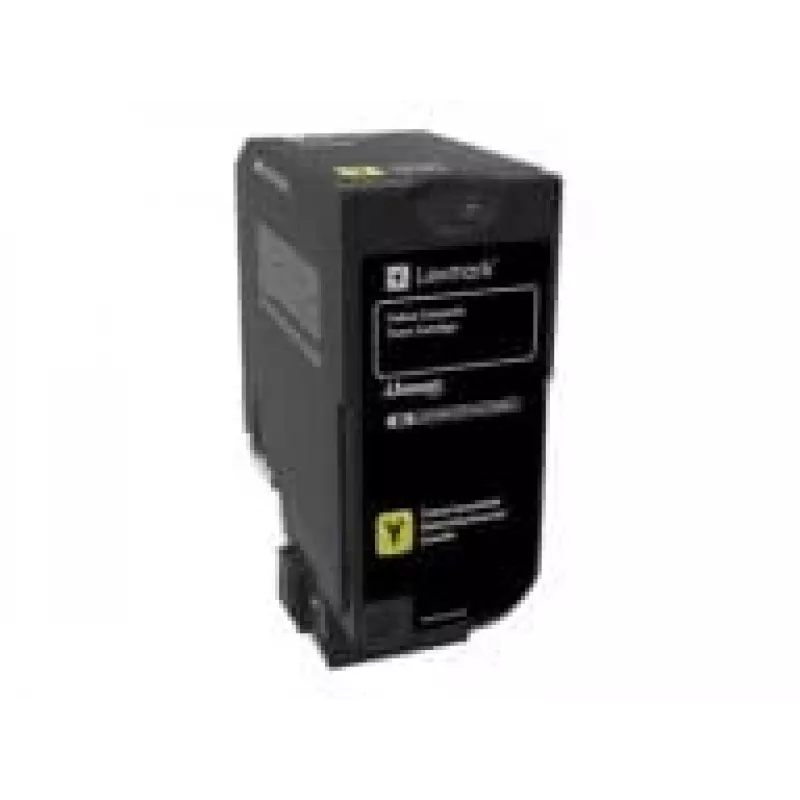 Lexmark 74C20YE Corporate tonerio kasetė spausdintuvams CS720/CS725/CX725, geltona, 3000 psl.