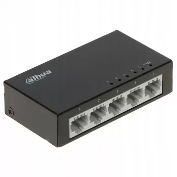 Jungiklis DAHUA SF1005-EUR 5 prievadų 10/100 Mbps nevaldomas jungiklis