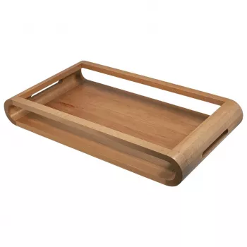 Padėklas artelegno VASDG dvipusis buko mediena 27 x 49 cm