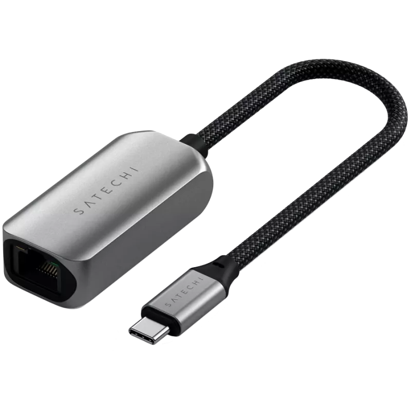 Satechi USB-C adapter (1x USB-C kištukas, 1x Gigabit LAN (1/2,5 Gbit/s)) ST-AE25M