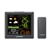 Oro stotelė BLAUPUNKT WS25BK – vidaus ir lauko temperatūros bei drėgmės matuoklis, juoda, 1 jutiklis, LCD ekranas