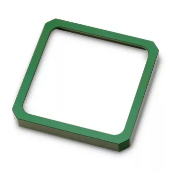 EK Water Blocks EK-Quantum Magnitude Accent žalias anoduoto aliuminio vidinis rėmelis