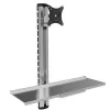 Laikiklis monitoriui Techly ICA-PLW 01 27 colių (68,6 cm) sieninis sidabrinis