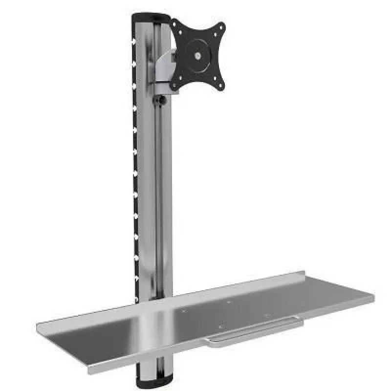Laikiklis monitoriui Techly ICA-PLW 01 27 colių (68,6 cm) sieninis sidabrinis