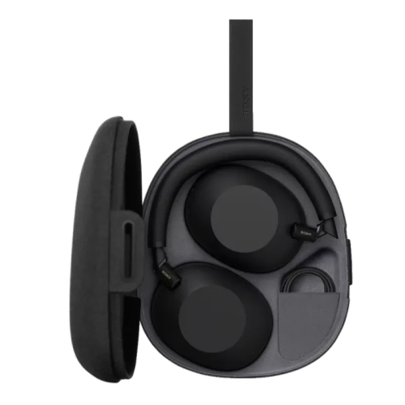 Belaidės ausinės su triukšmo slopinimu Sony WH-1000XM6, Bluetooth, Juodos, 12 mėn. garantija