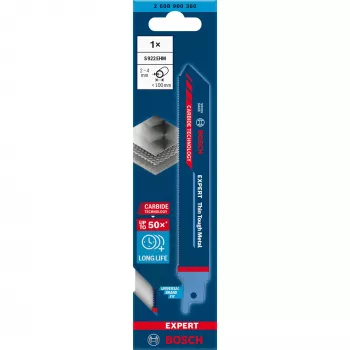 Bosch 2 608 900 360 pjūklo geležtė metalo pjovimui, karbidinė, 1 vnt.