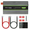 Automobilinis keitiklis Qoltec Monolith 2000 W juodas 12 V