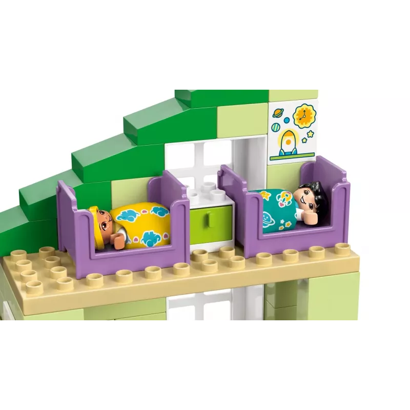 LEGO DUPLO 10470 3 viename Modernus šeimos namas su figūrėlėmis