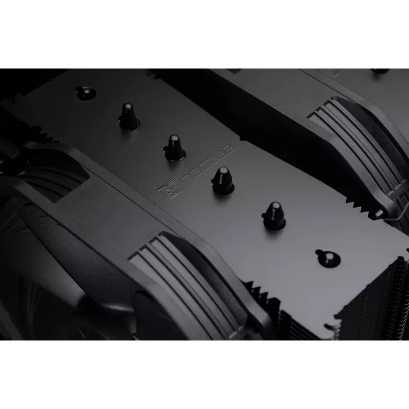 Noctua NH-D15 Chromax Pure Black CPU aušintuvas su dviem 140 mm ventiliatoriais
