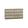 Topeshop M6 140 SON 2X3 komoda