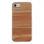 Dėklas Man&Wood Cappuccino/BL iPhone 7