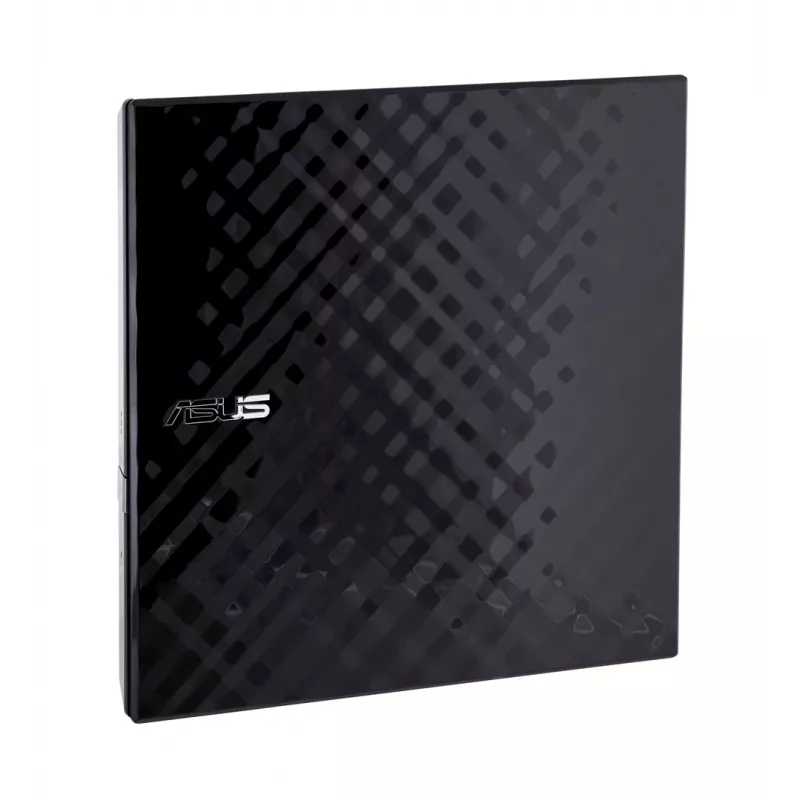 Išorinis DVD±RW optinis įrenginys ASUS SDRW-08D2S-U Lite, USB 2.0, juodas, 24x CD / 8x DVD, 142×142×20 mm