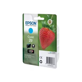 Epson Strawberry 29 C rašalo kasetė, 1 vnt., originali, standartinė išeiga, ciang